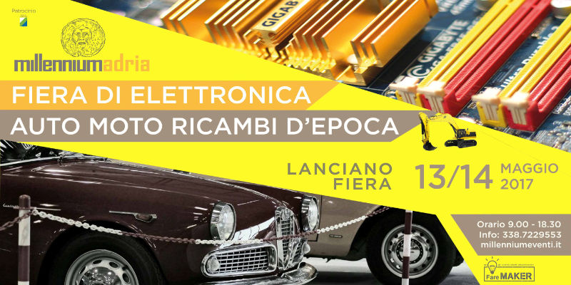 <p>Fiera elettronica gaming e auto moto d'epoca 2017</p>
